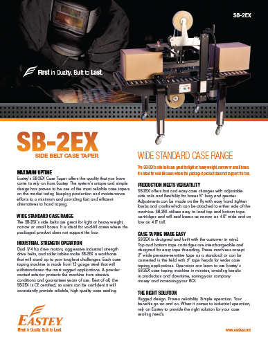SB-2EX Brochure