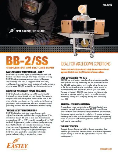 A page from the brochure with an image of speakers.