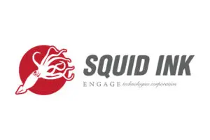 Squid Ink Engage Technologies logo design.