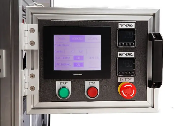Control panel with buttons and digital display. Control panel with buttons and digital display.