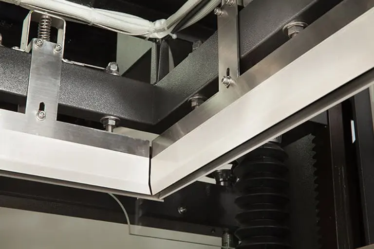 Metallic industrial machinery components and framework. Metallic industrial machinery components and framework.