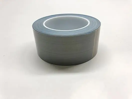 Roll of gray duct tape.