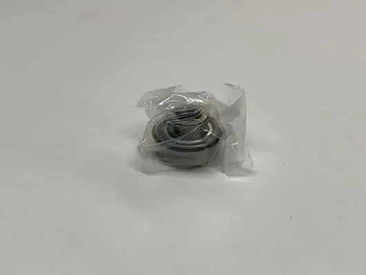Packaged miniature ball bearing.