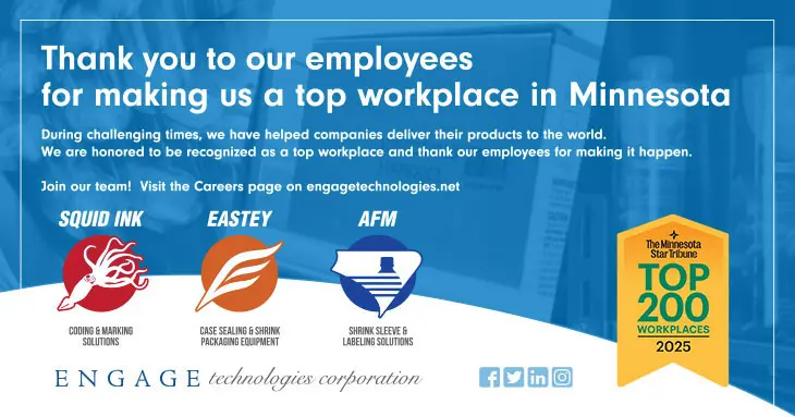 Engage Technologies: Top Workplace in Minnesota 2025.