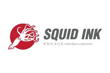 Red squid logo with "Squid Ink" text.