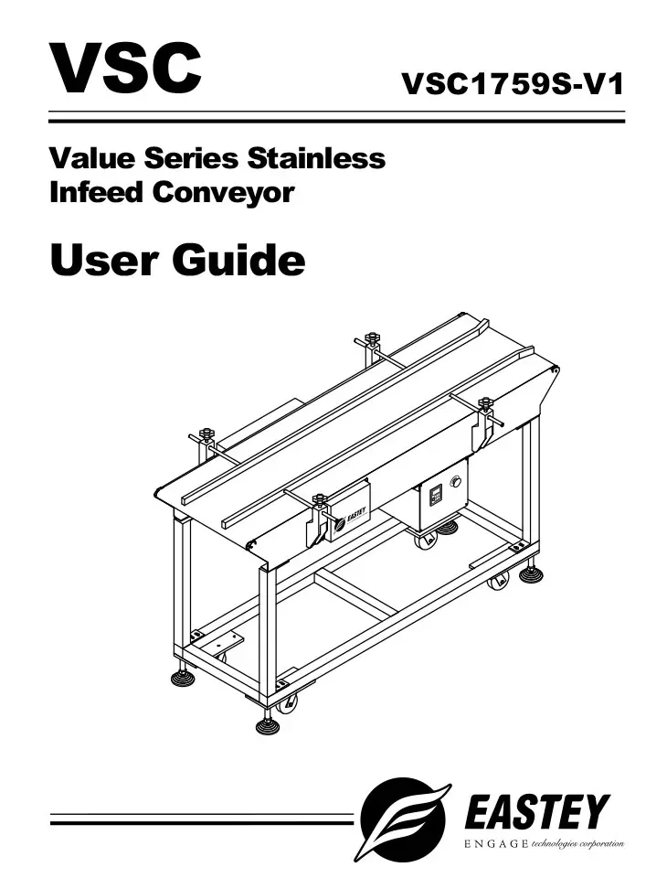Value Series Stainless Steel Infeed Conveyor