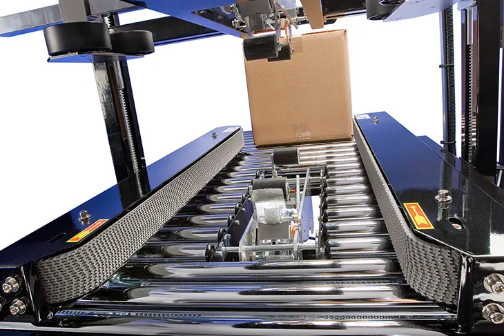 Roller beds on the SB-2EX-SS case taper