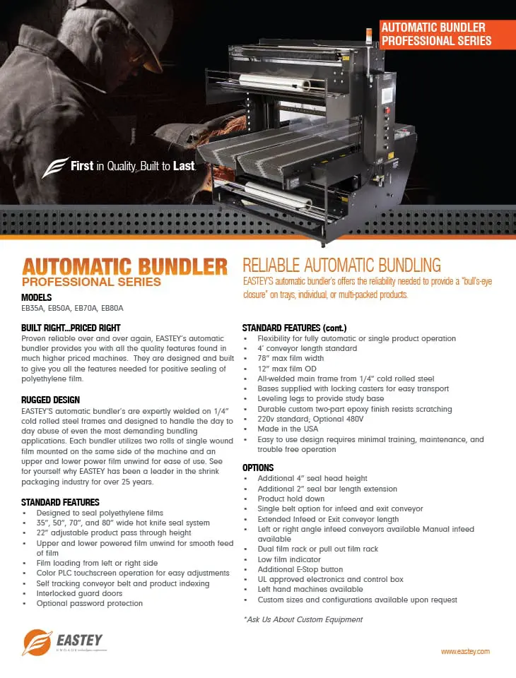 Automatic Bundler Pro Brochure