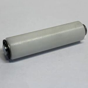 White cylindrical roller on a plain background.