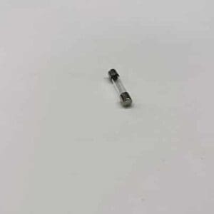 Here's a short alt tag for the image: Glass automotive fuse.