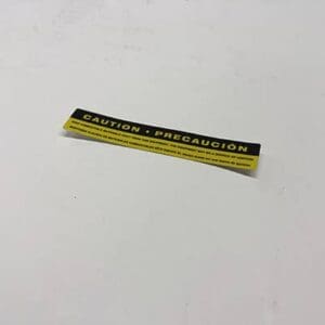 LABEL CAUTION COMBUSTIBLE EAST0737