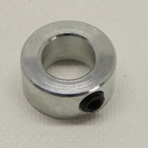 Metal collar with a screw on side.