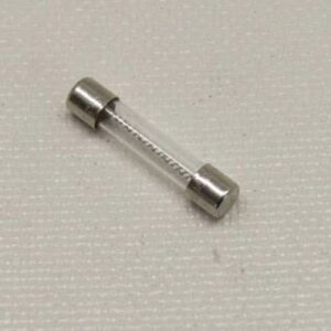 Glass fuse on a textured surface.