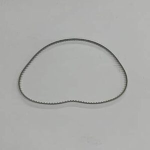 Gray replacement timing belt.